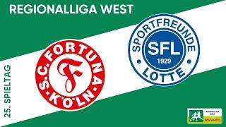 Wer gewinnt das Verfolgerduell? I SC Fortuna Köln - Sportfreunde Lotte I RL West