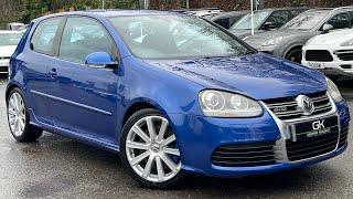 2008 VW Golf R32 3 door Manual in Deep Blue Pearl for sale at George Kingsley, Colchester, Essex