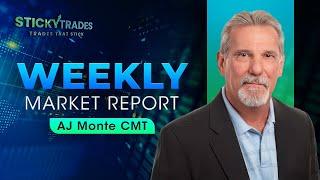 072823 Weekly Market Report with AJ Monte CMT StickyTrades.com is officially launched.