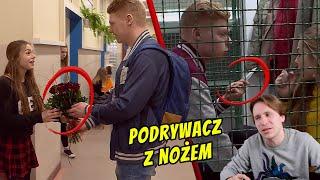 PODRYWACZ Z NOŻEM |PRAWO MARCINA ogląda serial SZKOŁA 15|