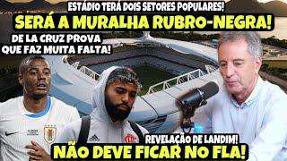 “MURALHA RUBRO-NEGRA. SERÁ MAIS DIFÍCIL JOGAR LA DO QUE NO MARACANÃ. TERÁ DOIS SETORES POPULARES”!