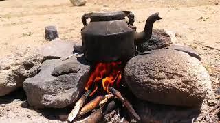 زندگی روستایی در افغانستان، چوپانی و جور کردن پنیر. Afghanistan(jaghori) Life in jaghori