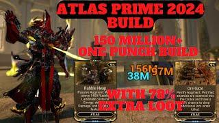 This Warframe Atlas Prime Build 2024 is Insane !!