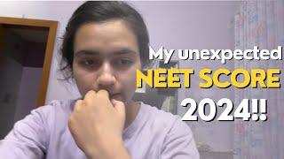 My Neet 2024 score| Unexpected Rank!!!!!!!#ntascammer