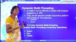 DAA LECTURE 33-Basics of Multi threading