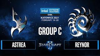 SC2 - Reynor vs. Astrea - IEM Katowice 2021 - Group C