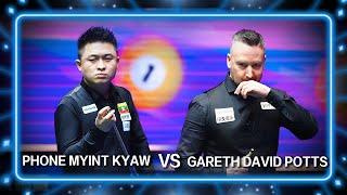 PHONE MYINT KTAW(MM) VS GARETH DAVID POTTS（UK）| 2024 JOY Heyball Masters ChangChun Station