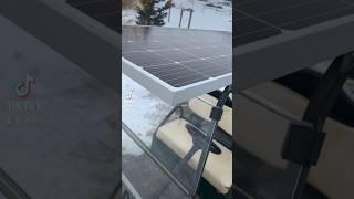 #solar ️#golfcart #prepper #homestead #apocalypse #diy #ev