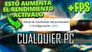 ¡Está CONFIGURACIÓN OCULTA ACTIVA AUMENTA los FPS! (CUALQUIER PC) en Windows 7/10/11