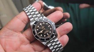 I put an Omega Speedmaster Bracelet on a Tudor Black Bay 54  