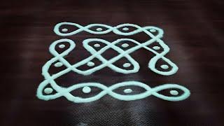 4*4 dots simple rangoli designssukravaram muggulufriday mugguludeepam muggulumuggulu designs