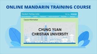 Online Mandarin Course - Chung Yuan Christian University