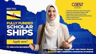 UNIVERSITY OF BRUNEI DARUSSALAM SCHOLARSHIP 2025-26 (FULLY FUNDED)