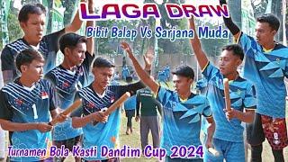 LAGA DRAW....‼️ Diturnamen Bola Kasti Dandim Cup Sumenep 2024 || Bibit Balap Vs Sarjana Muda