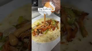 Veg Kathi roll// street kathi roll//kathi rolls delhi