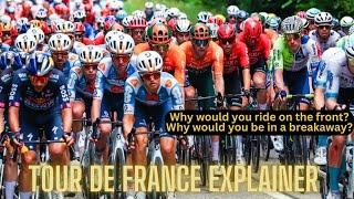 How Team and Breakaway Tactics Work at the Tour De France: Explainer