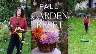 FALL GARDEN RESET: Preparing For Winter & Massive Clean-Up 