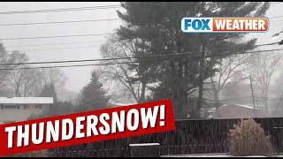 Thundersnow Heard In Northern Virginia