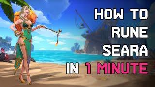 How to rune Seara in 1 Minute - Summoners War Lost Centuria Guide