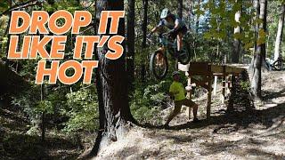 How to Hit Drops on a Mountain Bike - Drop tour at Griffin Bike Park