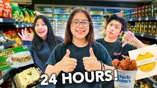 Eating Only Convenience Store FOOD For A Day!