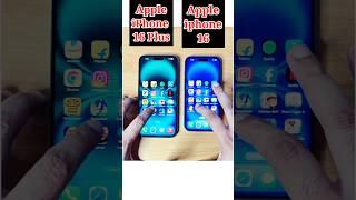 Apple iPhone 16 vs Apple iPhone 16 Plus Speed Test Comparison |🫠 #iphones #shorts #short