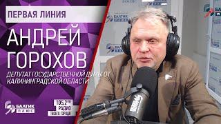 Первая линия: Андрей Горохов, депутат Государственной Думы от Калининградской области