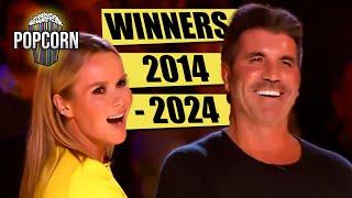 EVERY Winner Audition on BGT Over The Last Decade 2014-2024!