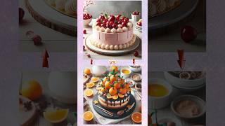 Kue ulang tahun buah ceri atau jeruk???#cake #cakedecorating #masukberanda #shortvideo #shorts