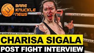 Charisa "BKFC SweetHeart" Sigala Fight Ended In A Draw ~ BKFC Fight Night NY 2 ~ Bare Knuckle News.