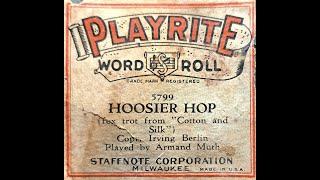 Hoosier Hop 1920s Playrite brand Player Piano Roll