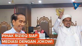 Pihak Rizieq Siap Mediasi Kasus Gugatan Rp 5.246 T dengan Jokowi