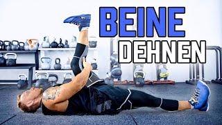 20 Minuten BEINE Dehnen zum Mitmachen | Dehnprogramm für Anfänger | LIVE Stretching Routine