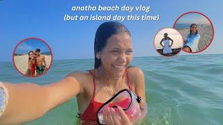 a summer day on an island | beach day, family time, and lots of sunshine!!