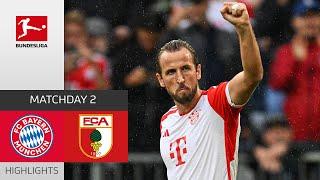 The Kane-Effect! | Bayern München - FC Augsburg  | Highlights | Matchday 2 – Bundesliga 2023/24