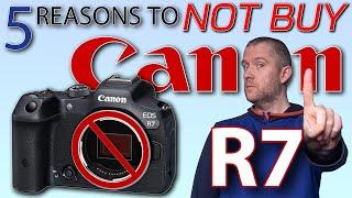 5 WEAKNESSES of the CANON R7 ( BUT I still RECOMMEND IT! )