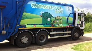 Benne à Ordures bi-compartimentée GeesinkNorba MF300 / Camion Poubelles, Garbage Truck, Skraldebil