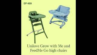 Unilove Grow with Me and FeedMe High Chair Review with Stin Kuo