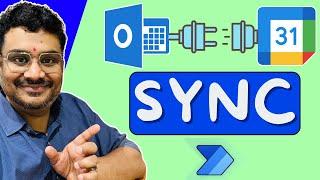 Secret Hack to Auto-Sync Outlook & Google Calendar! [Create, Update and Delete] 