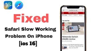 iOS 16 Fix Safari Slow Working On iPhone iPad iPod Touch(2022)