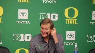 Dana Altman's instant reactions from Oregon's 31-point win over Montana