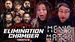 WWE Elimination Chamber 2025 REACTION | Men's Match Highlights | Toronto