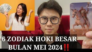 6 ZODIAK PALING HOKI BULAN MEI 2024 ‼️ BERUNTUNG BANGET DALAM SEGALA HAL.. !!