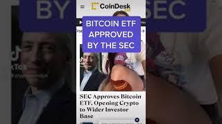 WOW 1ST BITCOIN ETF OFFICIALLY APPROVED BY THE SEC