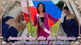 Jasmine Bungay Miss Globe Philippines 2024 Pasarela walk & Interview