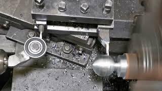 Making a Lathe Ball Turning Tool | Tie rod ball pin size reapering tool for lathe machine