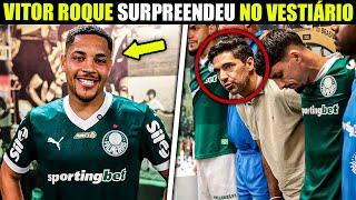 DE ARREPIAR!! OLHA O QUE O VITOR ROQUE FEZ NO VESTIÁRIO NA CLASSIFICAÇÃO! NOTÍCIAS DO PALMEIRAS