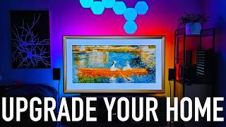 Best lightstrip EVER?! Nanoleaf Essentials Matter Smart Multicolor HD SETUP and REVIEW!