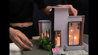 Building A Awesome House Using Foam Boards #3 | D.I.Y KH