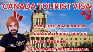 Canada Tourist Visa on Hotel Booking 2024